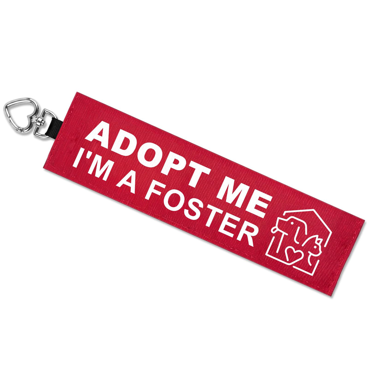 Adopt Me Dog Leash Wrap with High-Visibility Warning Sleeve