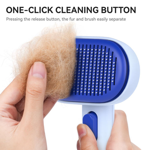 Aumuca Deshedding Brush for Long & Short Hair Cats