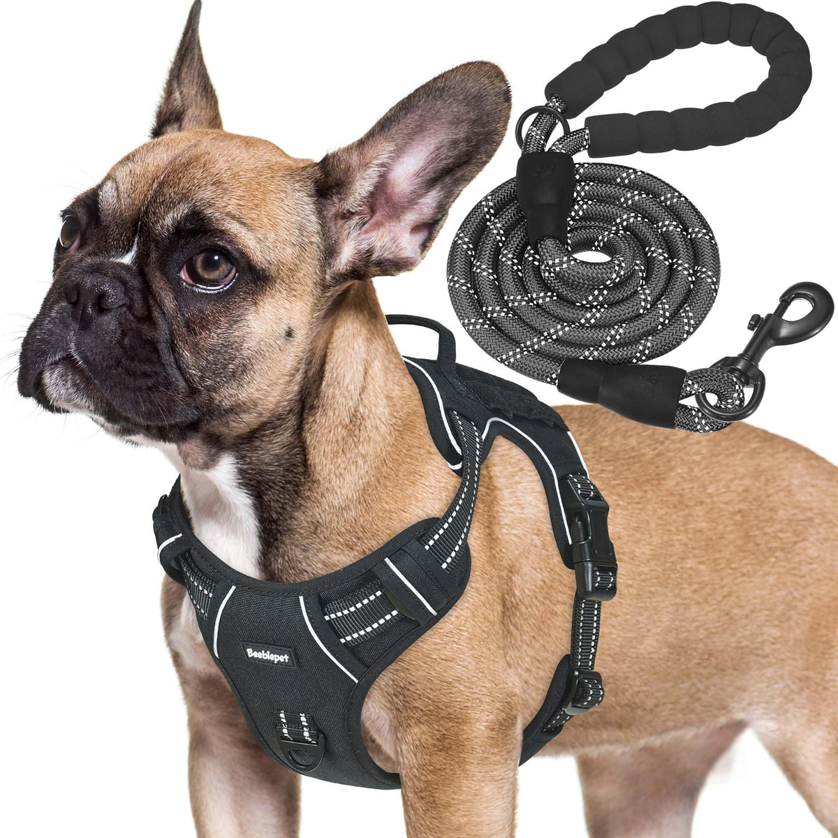 Beebiepet Tactical No-Pull Dog Harness with Leash